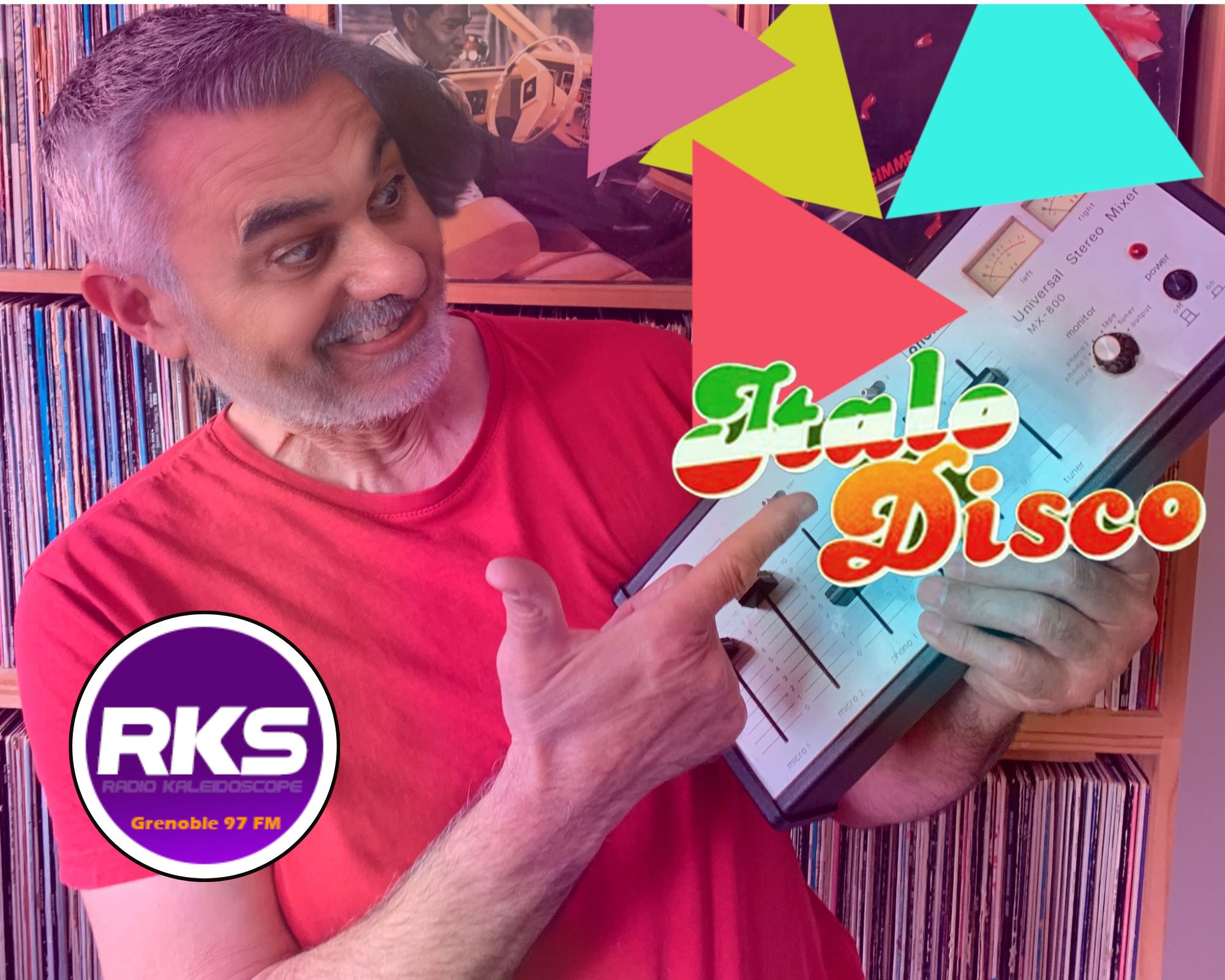 IL SUONO DELL'ITALO DISCO Chaque Samedi 23h/00h00 le meilleur du son Italo Disco mixé en live par Bernard - F une référence de l’Italo et c’est une exclusivité RKS.